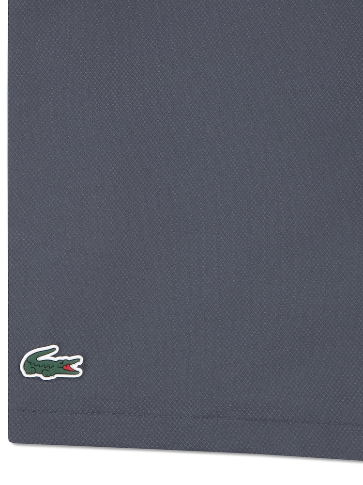 Lacoste Grey UltraDRY Classic Woven Shorts - Image 7 of 7 Lacoste Grey UltraDRY Classic Woven Shorts - Image 7 of 7