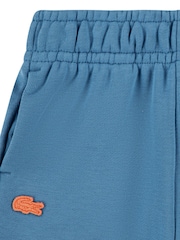 Lacoste Blue Croc Effect Graphic T-Shirt and Short set - Image 4 of 5