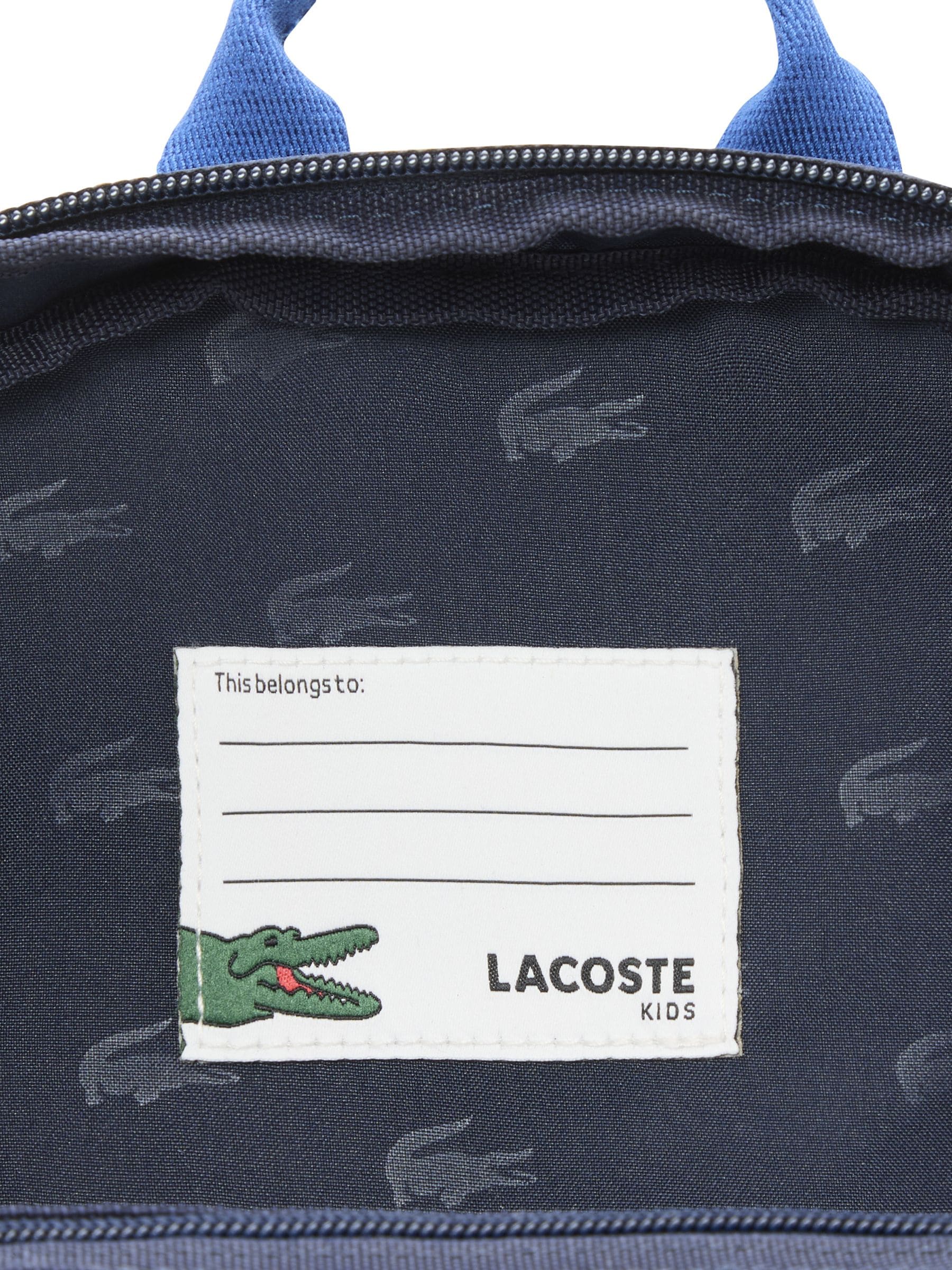 Buy Lacoste Blue Backpack with Pencil Case from Next USA Buy Lacoste Blue Backpack with Pencil Case from Next USA