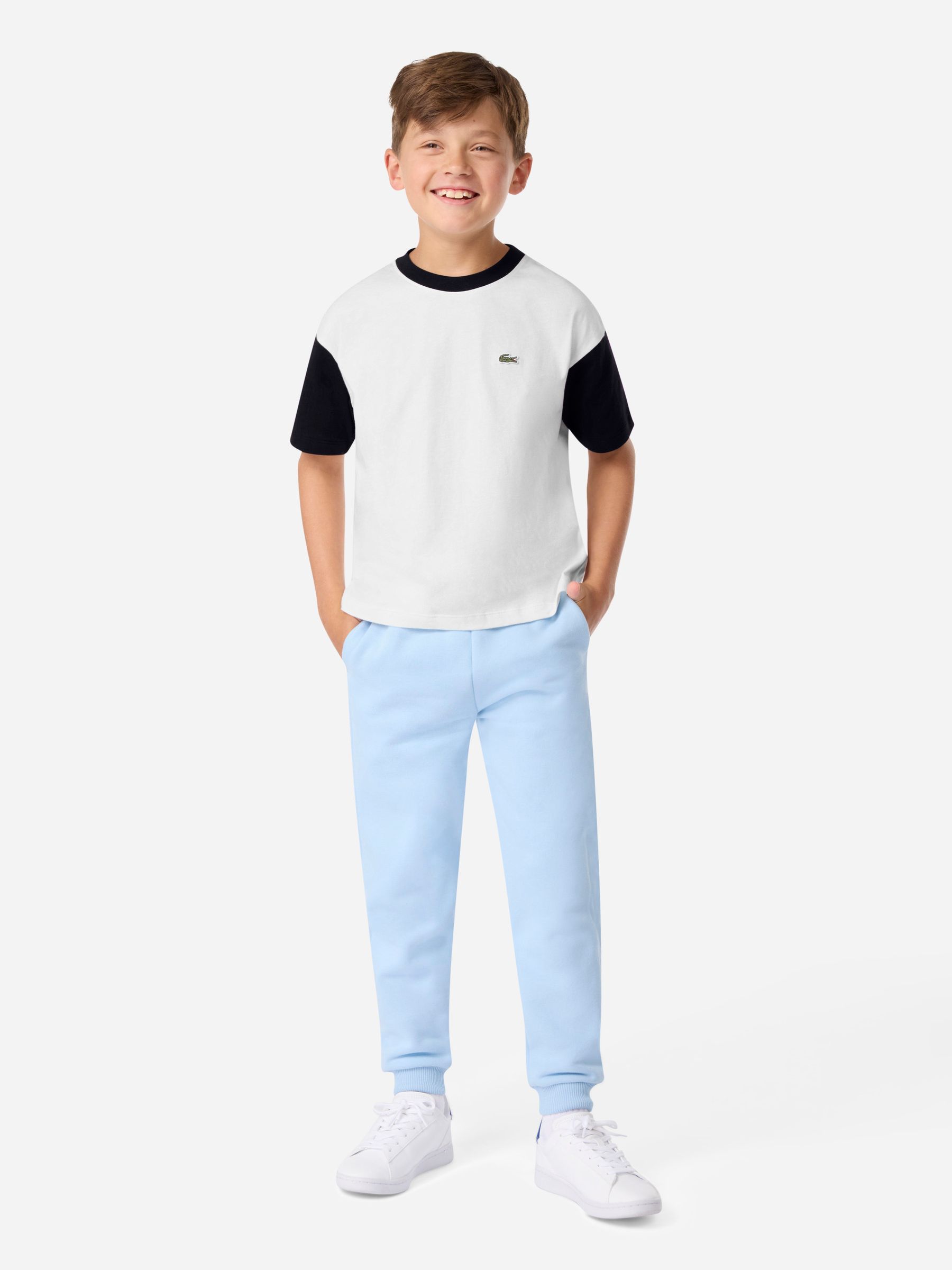 ciota Recycle Cotton T-shirt White×Black Buy Lacoste White Colourblock Relaxed T-Shirt from Next USA