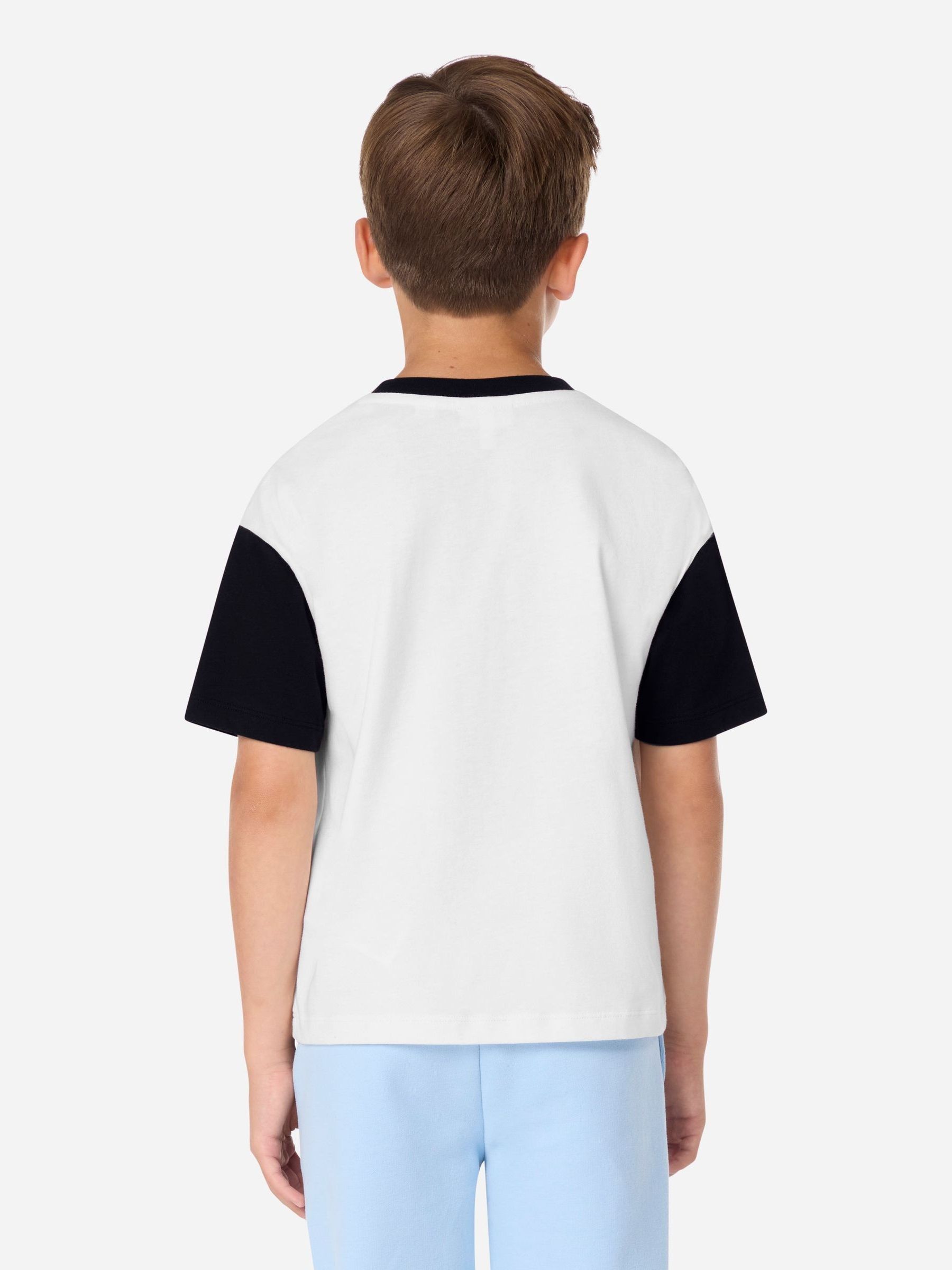 Buy Lacoste White Colourblock Relaxed T-Shirt from Next USA