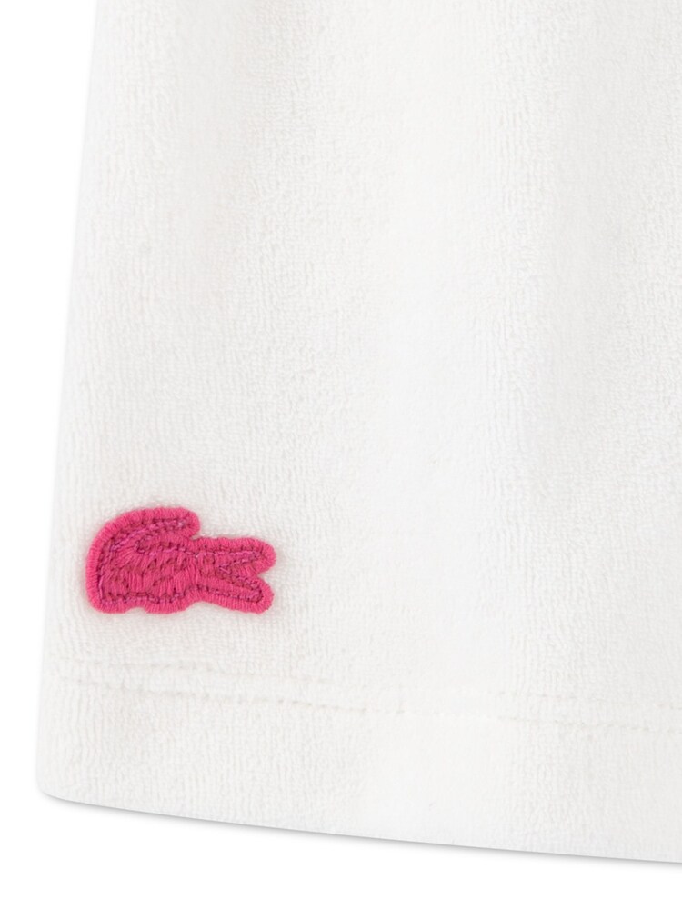 Lacoste White Terry Knit Skirt - Image 4 of 4 Lacoste White Terry Knit Skirt - Image 4 of 4