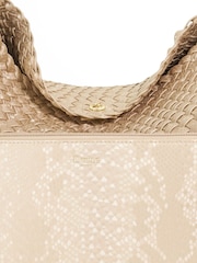 Dune London Metallic Deliberate L Shoulder Bag - Image 4 of 5