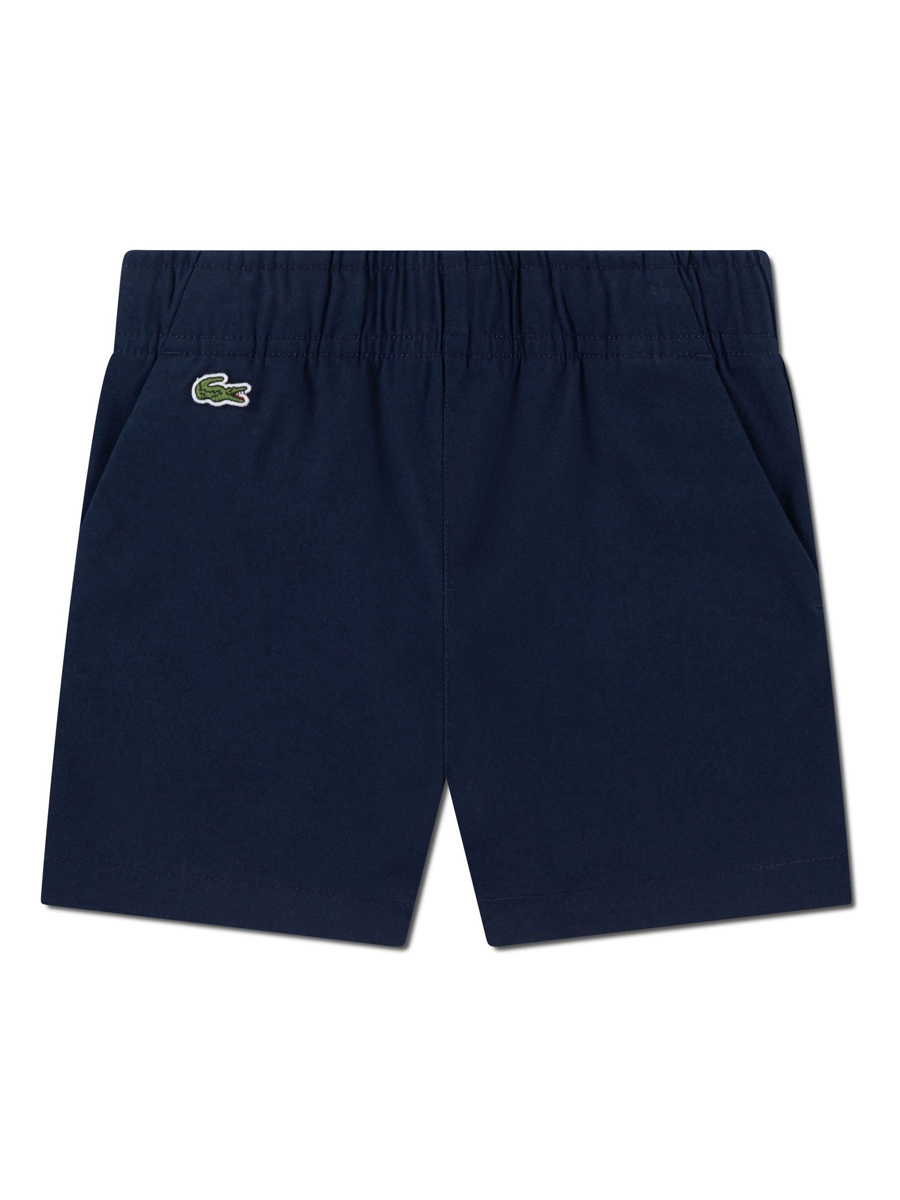 Next：日本 ブルー - Lacoste ストレッチツイルショートパンツ from
