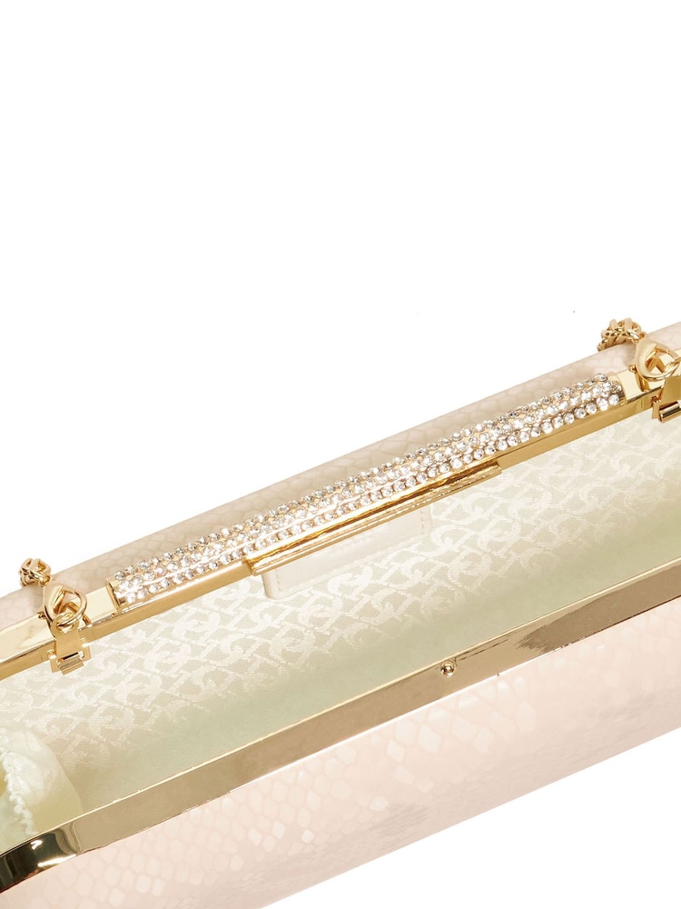 Dune London Natural Body Clutch Bag - Image 5 of 5