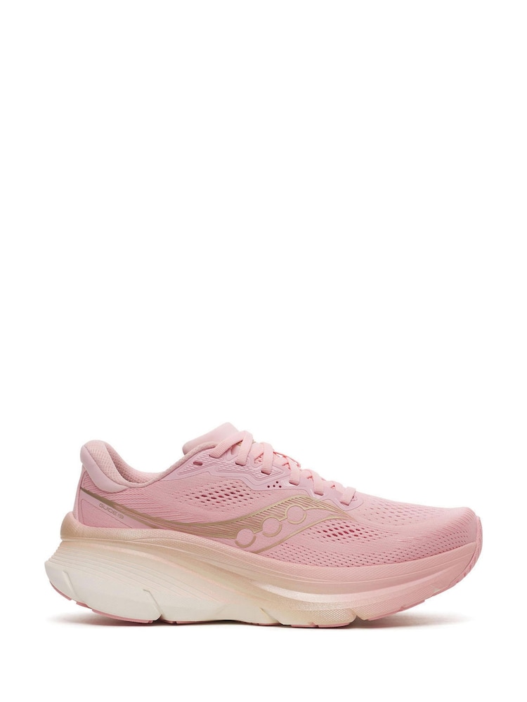Saucony Pink Guide 19 Running Trainers - Image 1 of 6 Saucony Pink Guide 19 Running Trainers - Image 1 of 6