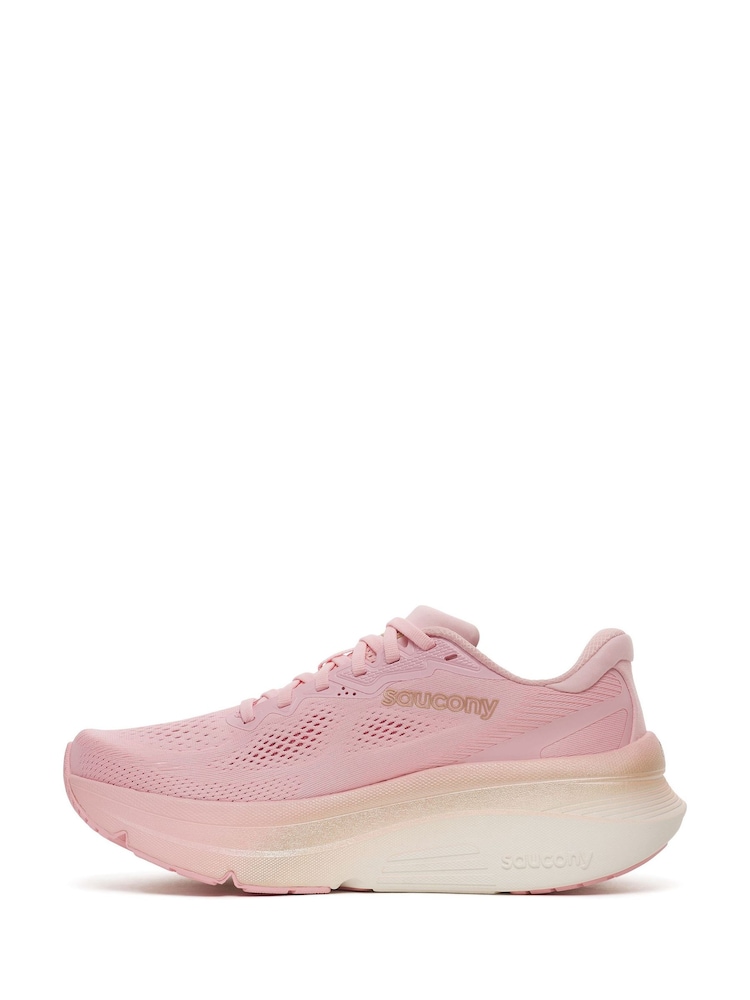 Saucony Pink Guide 19 Running Trainers - Image 2 of 6 Saucony Pink Guide 19 Running Trainers - Image 2 of 6