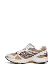Saucony Brown Grid Legacy Trainers - Image 2 of 6