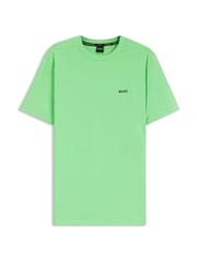 BOSS Mint Green Regular Fit Logo T-Shirt - Image 1 of 1