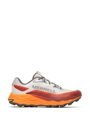 Merrell White Agility Peak 6 Trainers - Image 1 of 6