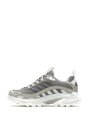 Merrell Grey Moab Speed 2 Goretex Trainers - Image 2 of 6