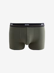 BOSS Natural Essential Logo Boxer Trunks 5 Pack - Image 3 of 6