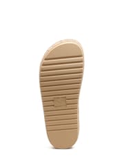 Rocket Dog Cream Faye Alti Raffia Sandals - Image 6 of 6