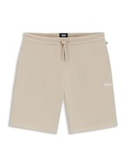 BOSS Mid Natural Waffle Shorts - Image 1 of 2