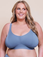 Curvy Kate Blue Zen Non-Wired Bralette - Image 1 of 6