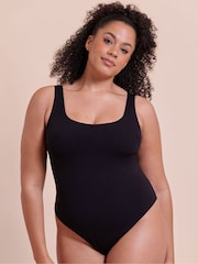 Curvy Kate Black Smoothie Support Stretch Bodies - Image 1 of 7