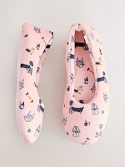 rožnata - Ballet Printed Slippers - Slika 1 iz 6