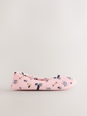 rožnata - Ballet Printed Slippers - Slika 3 iz 6