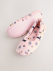 rožnata - Ballet Printed Slippers - Slika 4 iz 6