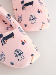 rožnata - Ballet Printed Slippers - Slika 5 iz 6