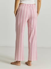 Simply Be Pink Pretty Secrets Striped Pyjama Bottoms 2 Pack - Image 3 of 4