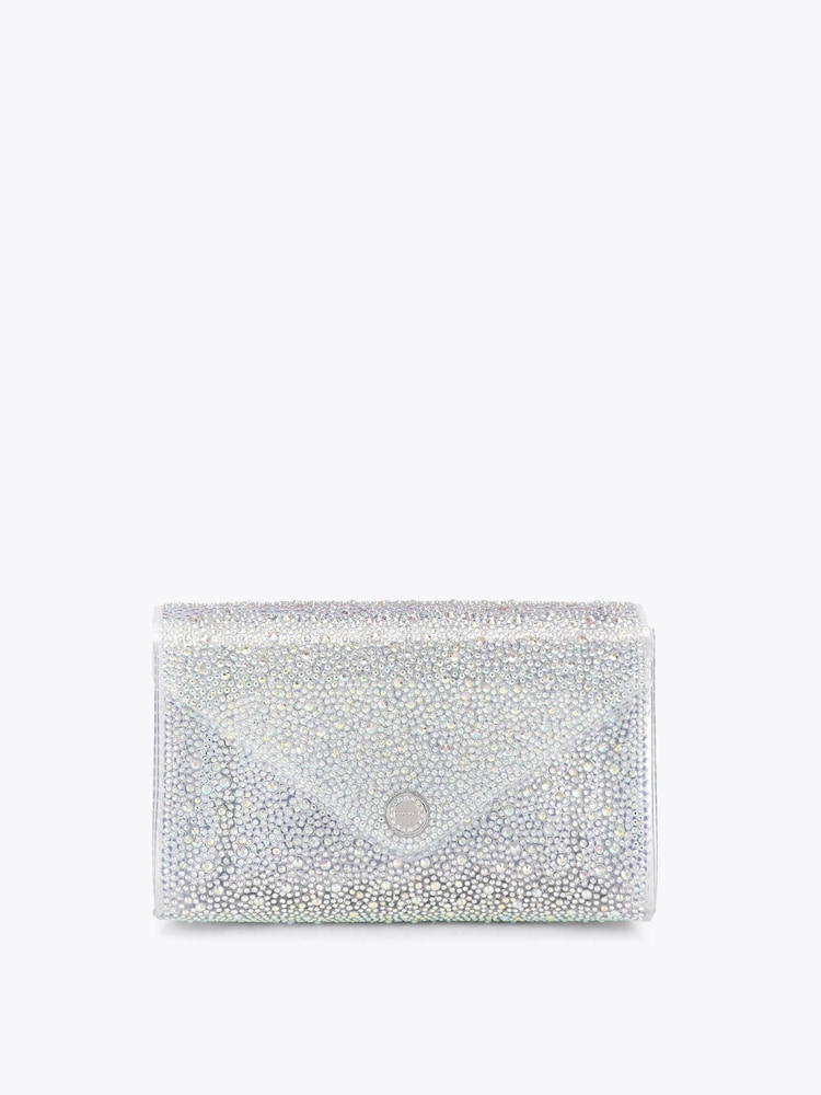 أزرق - حقيبة يد صغيرة من الفينيل Positano من Carvela - صورة 1 من 5