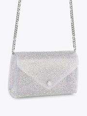 أزرق - حقيبة يد صغيرة من الفينيل Positano من Carvela - صورة 2 من 5