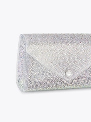 أزرق - حقيبة يد صغيرة من الفينيل Positano من Carvela - صورة 4 من 5