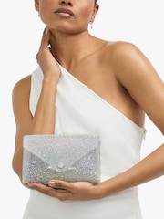 أزرق - حقيبة يد صغيرة من الفينيل Positano من Carvela - صورة 5 من 5