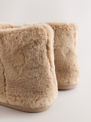 Brown 3D Hamish Boot Slippers - Image 8 of 8