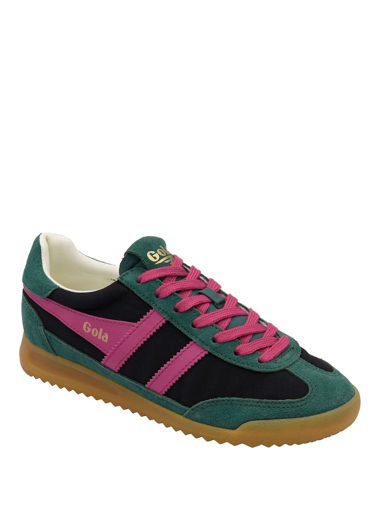 Gola Black Firely Metallic Trainers - Image 2 of 5