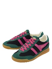 Gola Black Firely Metallic Trainers - Image 3 of 5
