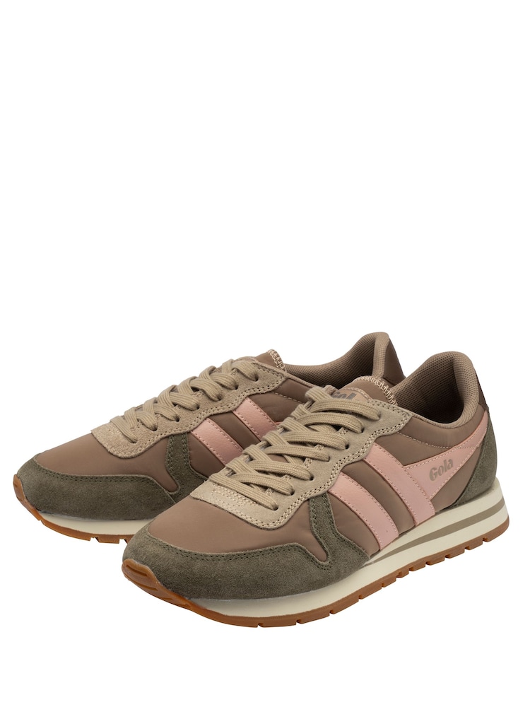Gola Brown Daytona Chute Trainers - Image 2 of 4