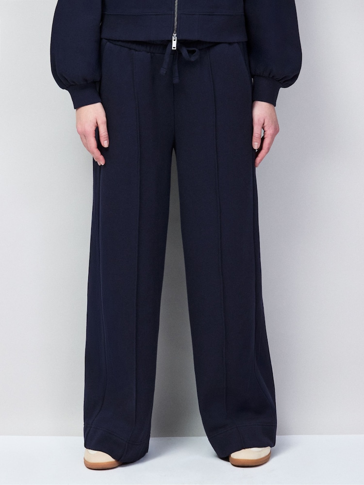 Ro&Zo Blue Petite Petite Wide Leg Sweatpants - Image 1 of 5
