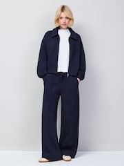 Ro&Zo Blue Petite Petite Wide Leg Sweatpants - Image 5 of 5