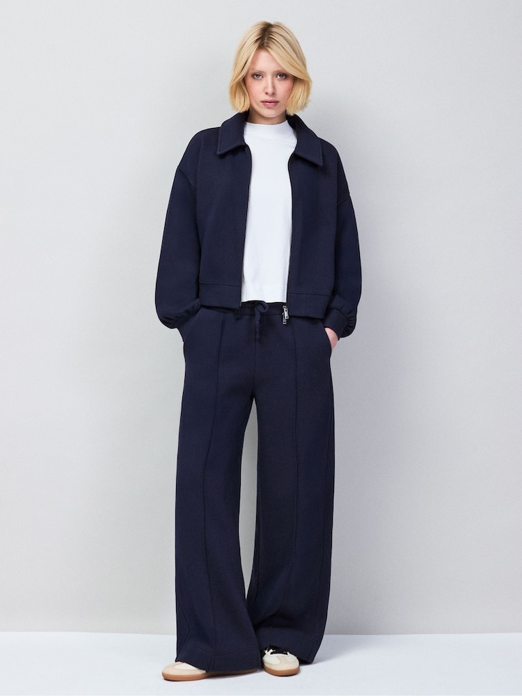 Ro&Zo Blue Petite Petite Wide Leg Sweatpants - Image 5 of 5