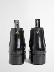 Barbour® Black Halton Faux-Fur Lined Ankle Wellies - Image 3 of 5