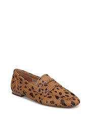 Vionic Animal Sadie Tan Leopard Loafer Shoes - Image 3 of 7