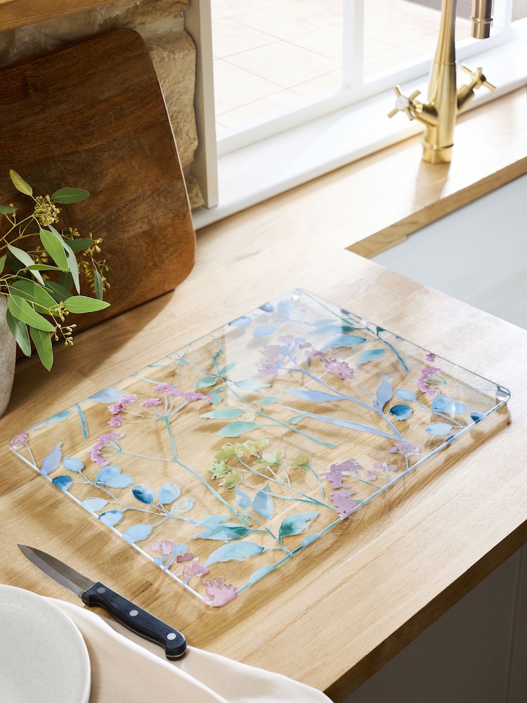 isla floral glass worktop saver - صورة 1 من 4 isla floral glass worktop saver - صورة 1 من 4