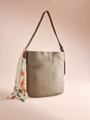 B by Ted Baker Leather Slouchy Bucket Shoulder Bag - Εικόνα 2 από 6