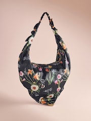 B by Ted Baker Satin Floral Scarf Shoulder Bag - Εικόνα 1 από 7