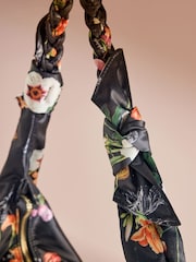 B by Ted Baker Satin Floral Scarf Shoulder Bag - Εικόνα 6 από 7
