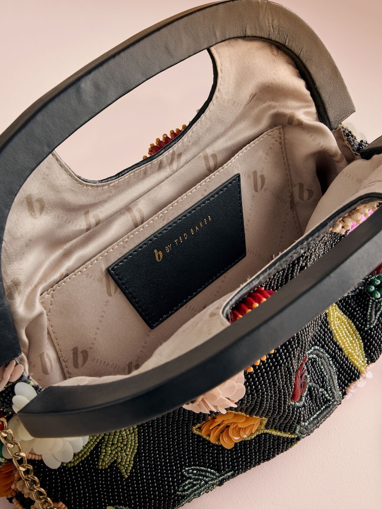 B by Ted Baker Embellished Beaded Bag - Image 5 of 5 B by Ted Baker Embellished Beaded Bag - Image 5 of 5