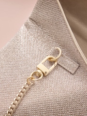 Champagne Gold - B by Ted Baker Clutch Bag With Chain - Εικόνα 6 από 7