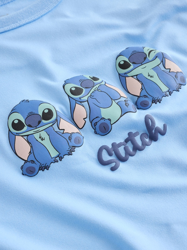 Blue/White Stitch Nighties 2 Pack (2-14yrs) - Image 6 of 6