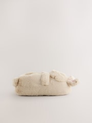 Neutral 3D Bunny Mini Boot Slippers - Image 4 of 8