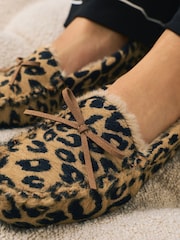 Animal Moccasin Animal Print Slippers - Image 3 of 8
