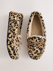 Animal Moccasin Animal Print Slippers - Image 4 of 8