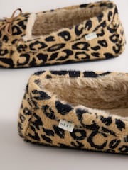 Animal Moccasin Animal Print Slippers - Image 7 of 8