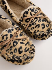 Animal Moccasin Animal Print Slippers - Image 8 of 8